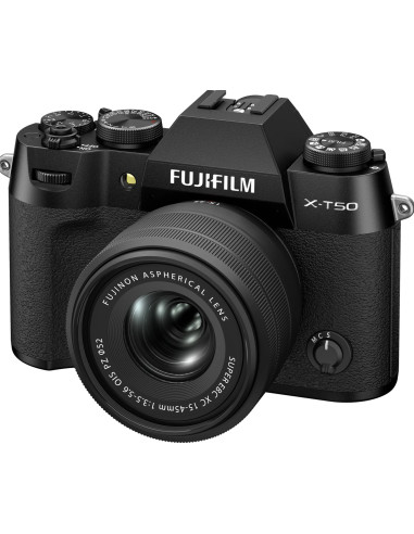 X-T50 Black + XC 15-45mm f/3.5-5.6 OIS